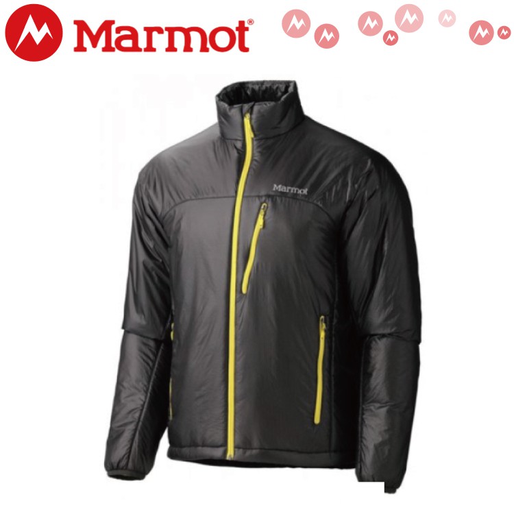 【MARMOT 男 Baffin保暖外套《黑》】72690/防風外套/防水外套/運動戶外/登山外套/悠遊山水