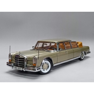 Sunstar 1:18(1/18) Mercedes Benz 600 Pullman 加長賓士 敞篷車 模型車