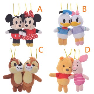 【彩購屋】現貨 Disney 日本迪士尼商店 臉貼臉 磁鐵娃娃 吊飾 米奇 米妮 唐老鴨 黛西 奇奇蒂蒂 小熊維尼 小豬