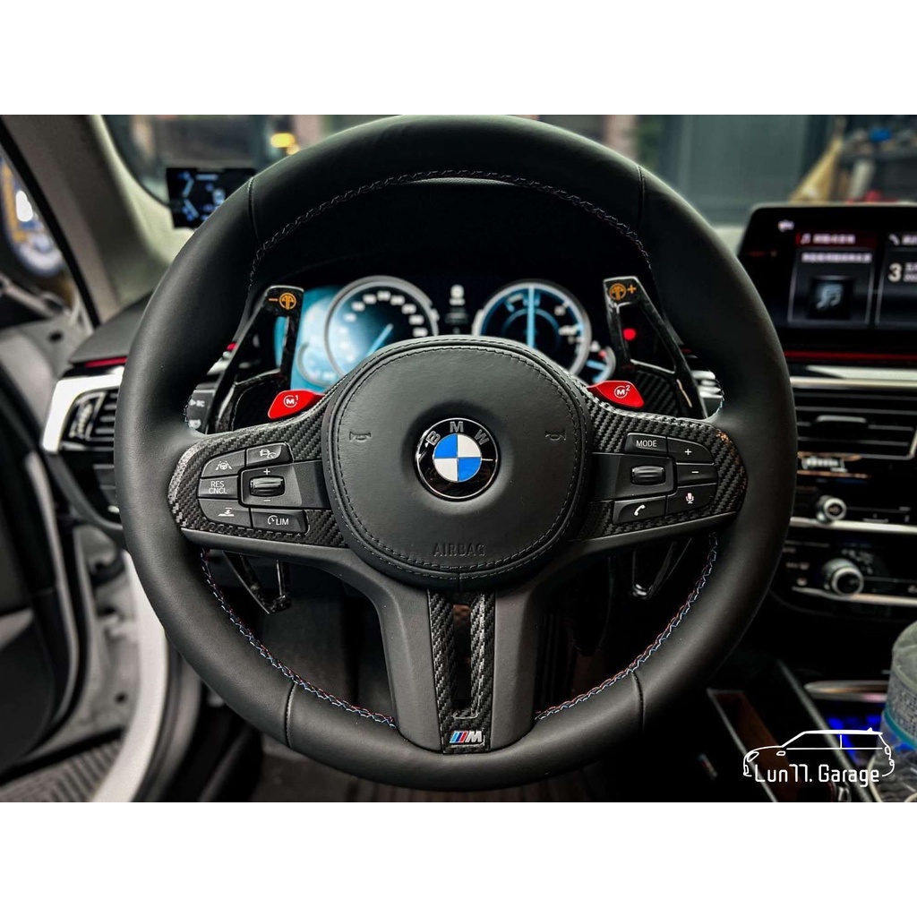 Lun77. - BMW 530i ARMA SPEED 鍛造碳纖維 換檔撥片 快撥片 M版 方向盤 G30 520i