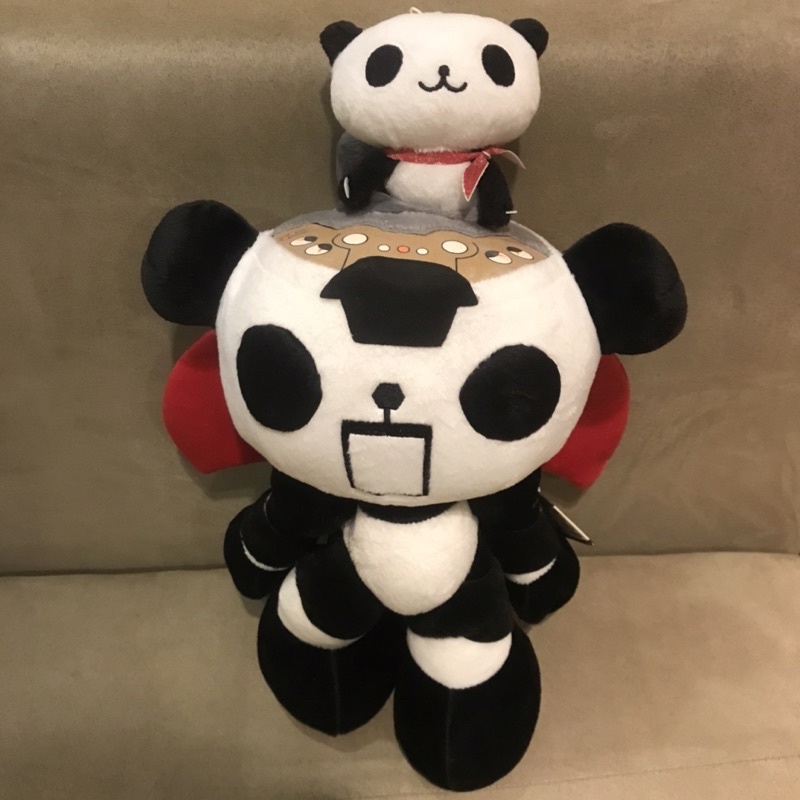 Panda-Z 熊貓鐵金剛布偶 2004眼鏡社萬普正版 專用景品 絕版收藏