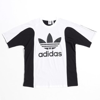 ADIDAS ORIGINALS BELLISTA TEE 女款 拼接 運動 休閒 寬版 短袖上衣 T恤 FL4118