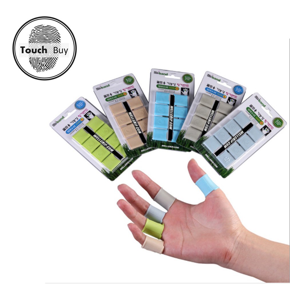【TouchBuy】戶外運動防護彈力護手指套 運動硅膠護指 Wellgrip指套 打球用品 釣魚防脫桿 高爾夫球護指套