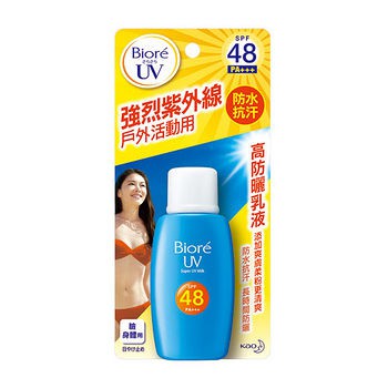 Biore 蜜妮 高防曬乳液 (臉、身體) 50ml SPF48 / PA+++ 防水抗汗,物理防晒