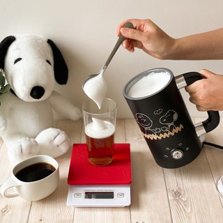 7-11 咖啡 電動奶泡機 史努比 牛奶加熱 攪拌 自動關機防乾燒 Snoopy Peanuts
