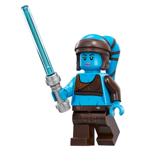 LEGO樂高 75182 Star Wars 星際大戰  Aayla Secura 單售人偶
含光劍