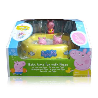【Peppa Pig】快樂洗澡遊戲組/ 粉紅豬小妹/ 洗澡玩具/ 正版授權/玳兒玩具