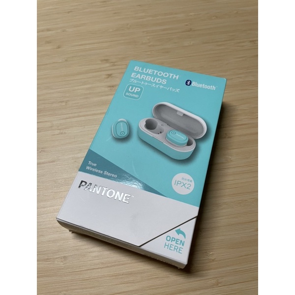 Pantone 真無線耳機 wireless earphones（湖水綠）