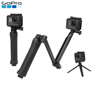 Gopro 原廠配件固定支架多功能手持桿三向自拍桿gopro自拍桿腳架afaem 001 Afaem 002 蝦皮購物