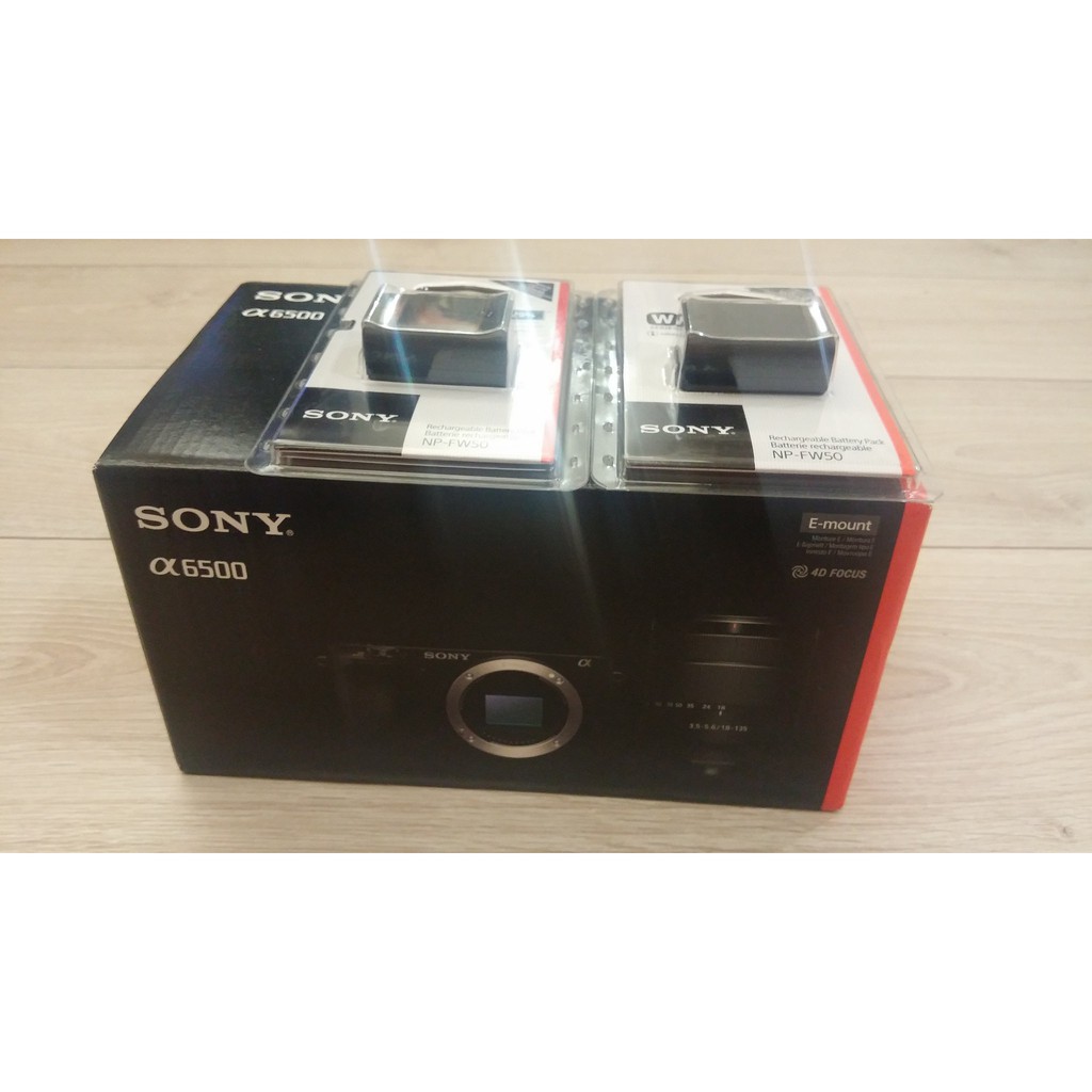 Sony A6500 單機身(公司貨) 加送2顆原廠電池及副廠旅充