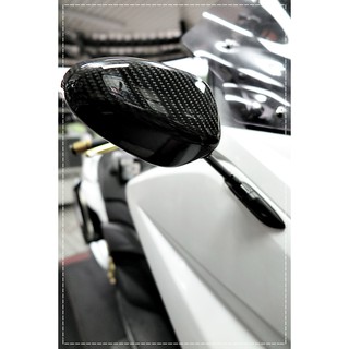 【貝爾摩托車精品店】SIMOTA 碳纖維 CARBON 後視鏡 後照鏡 TMAX 530