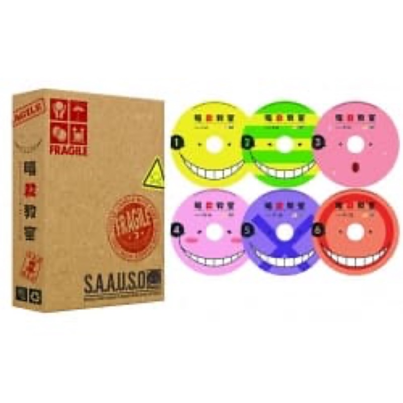 全新暗殺教室典藏正版dvd Tv版全22話 蝦皮購物