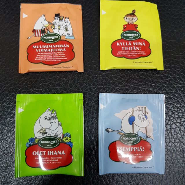 芬蘭 嚕嚕米 姆明 茶包 ♡單包賣♡ 四種口味 Moomin Tea Nordqvist