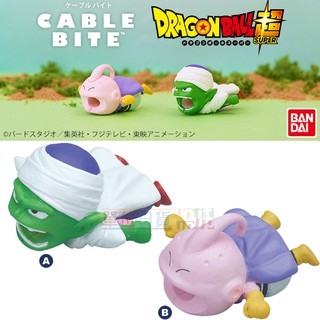 『 單位日貨 』 日本正版 七龍珠 比克 普烏 X CABLE BITE IPHONE 手機 充電線 保護頭 咬線器