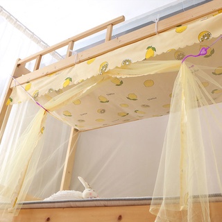 蚊帳加密學生宿舍0.9m單人上下鋪1.2米床1.5家用防塵頂女寢室蚊帳 穿桿吊式蚊帳 單人蚊帳 雙人傳統蚊帳