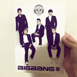 （二手）Big Bang 飯自製寫真書附貼紙