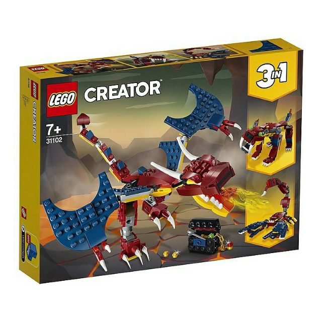 【台中翔智積木】LEGO 樂高 CREATOR系列 31102 火龍