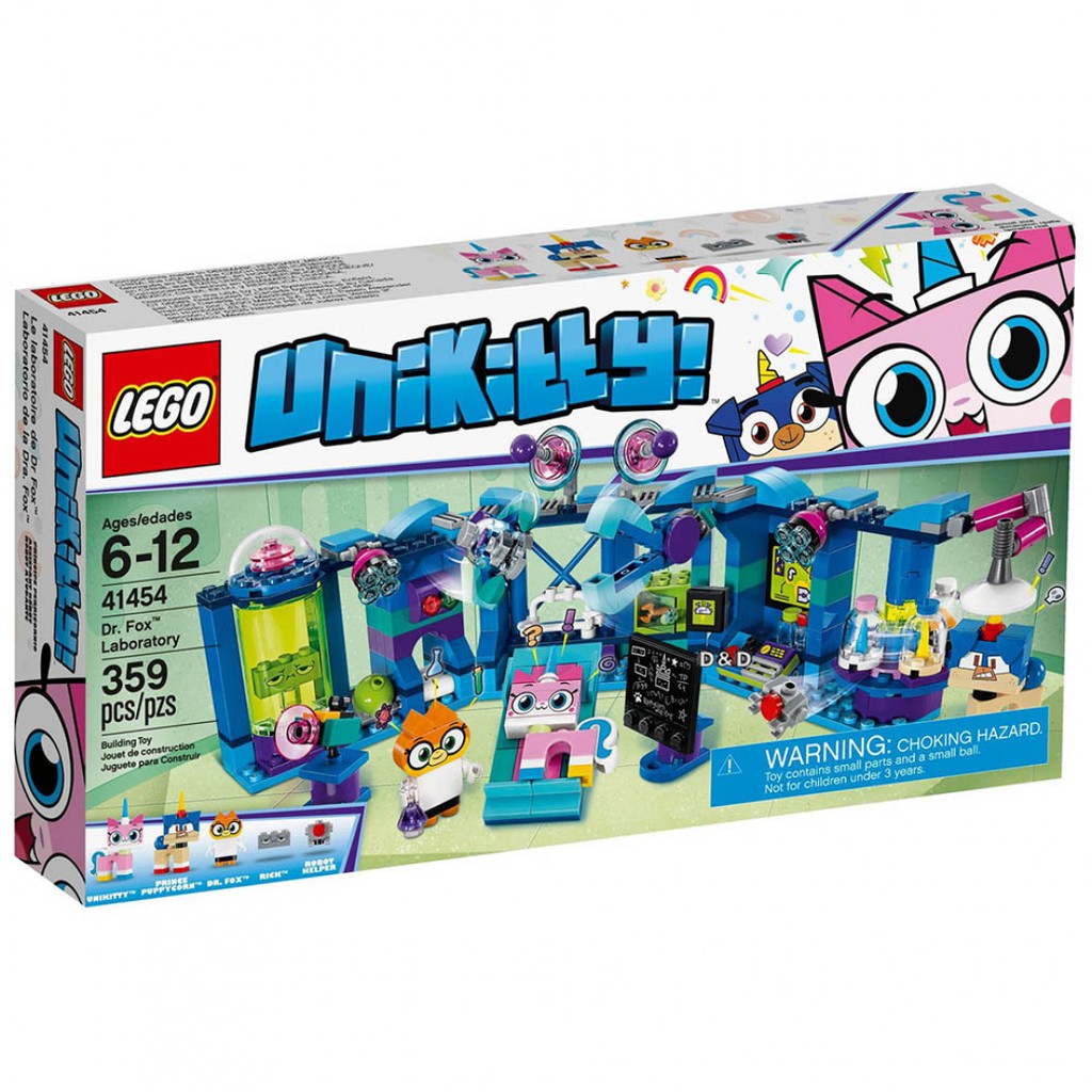 LEGO樂高 LT41454 Dr. Fox 實驗室_Unikitty! 獨角貓系列