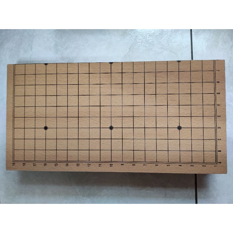 【低價出清】19×19木製摺疊圍棋棋盤