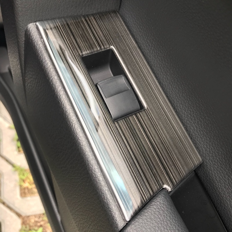 ALTIS 11代 11.5代 不鏽鋼黑鈦拉絲車門電動窗開關飾板（現貨）