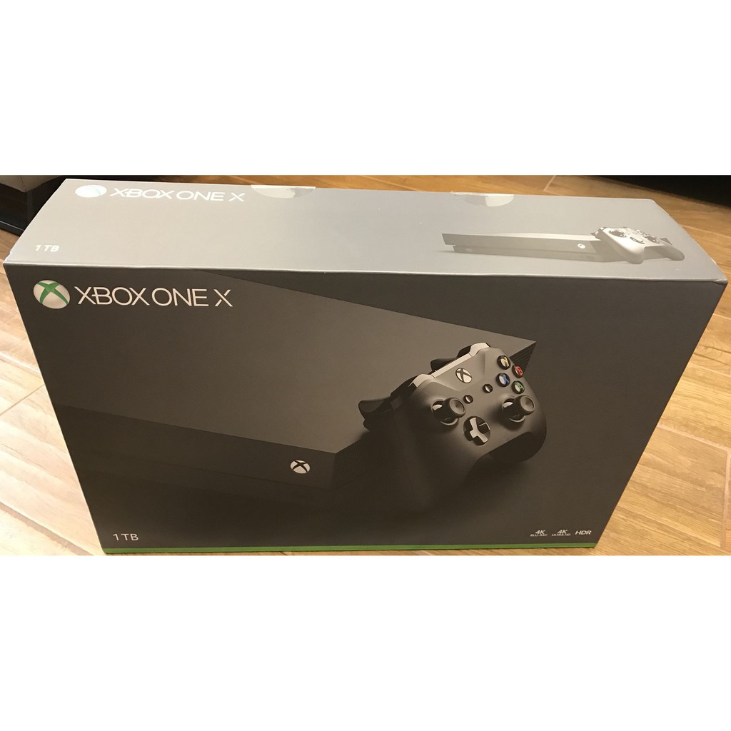 XBox One X 黑潮版 1TB (全新未拆封)