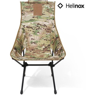 Helinox 輕量戰術高腳椅/高背戶外椅 Tactical Sunset Chair 多地迷彩 11128R1