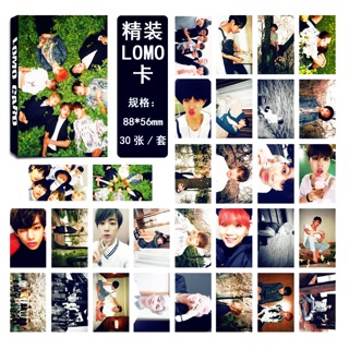 7套 BTS防彈少年團 小卡 LOMO卡 30張一盒 BTS小卡 花樣年華 小卡