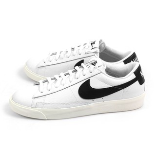 【逢甲 FUZZY】Nike Blazer Low Leather 白黑 男鞋 ESO 著用款 CI6377-101