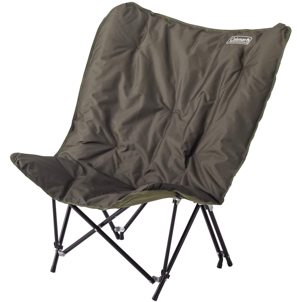 預購🔥 日本Coleman 橄欖綠 輕量 單人 沙發椅 露營椅 躺椅 椅子CM-37447 露營用品 露營美學