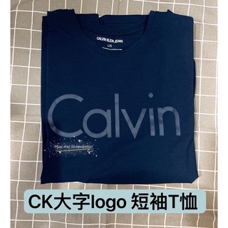 現貨+預購 美國🇺🇸正版 Calvin Klein CK大字Logo短袖T恤