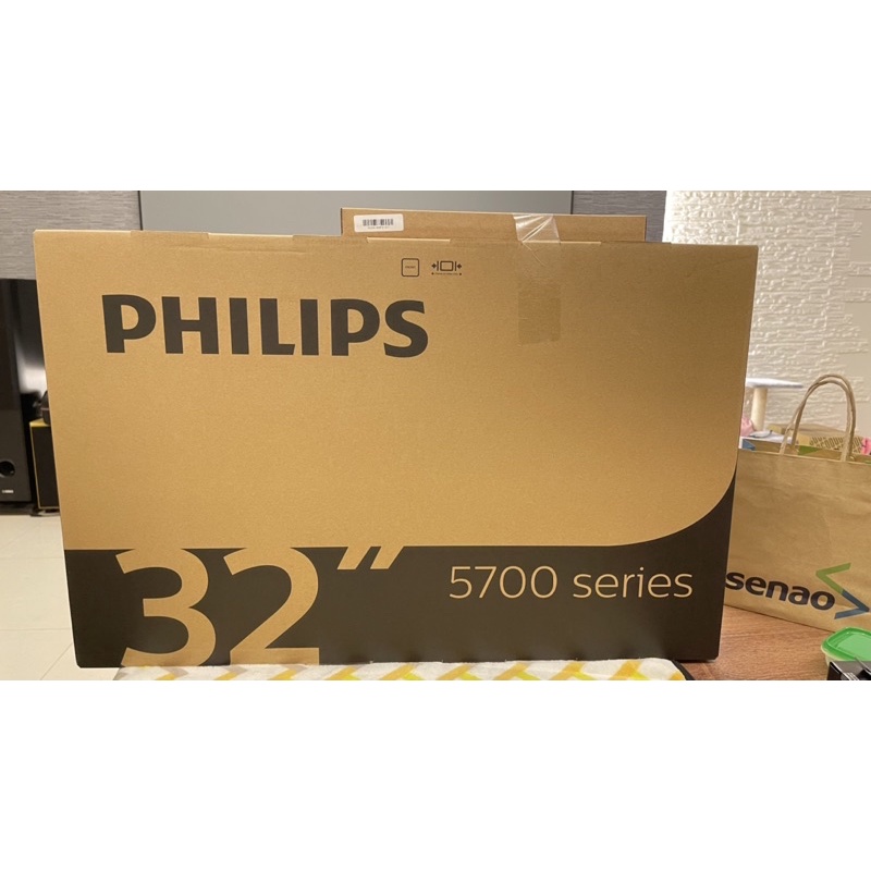 PHILIPS 飛利浦 32吋 LED電腦螢幕 液晶電視 32PHH5714 全新未拆封