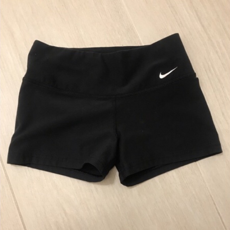 Nike DRI-FIT 女生黑色緊身褲(S)