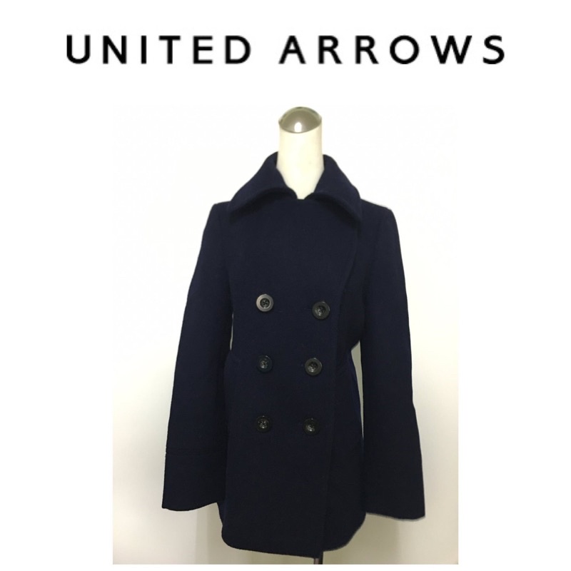 樂448 二手真品 ❤️狀態良好 ❤️UNITED ARROWS 保暖外套 羊毛外套 毛氈