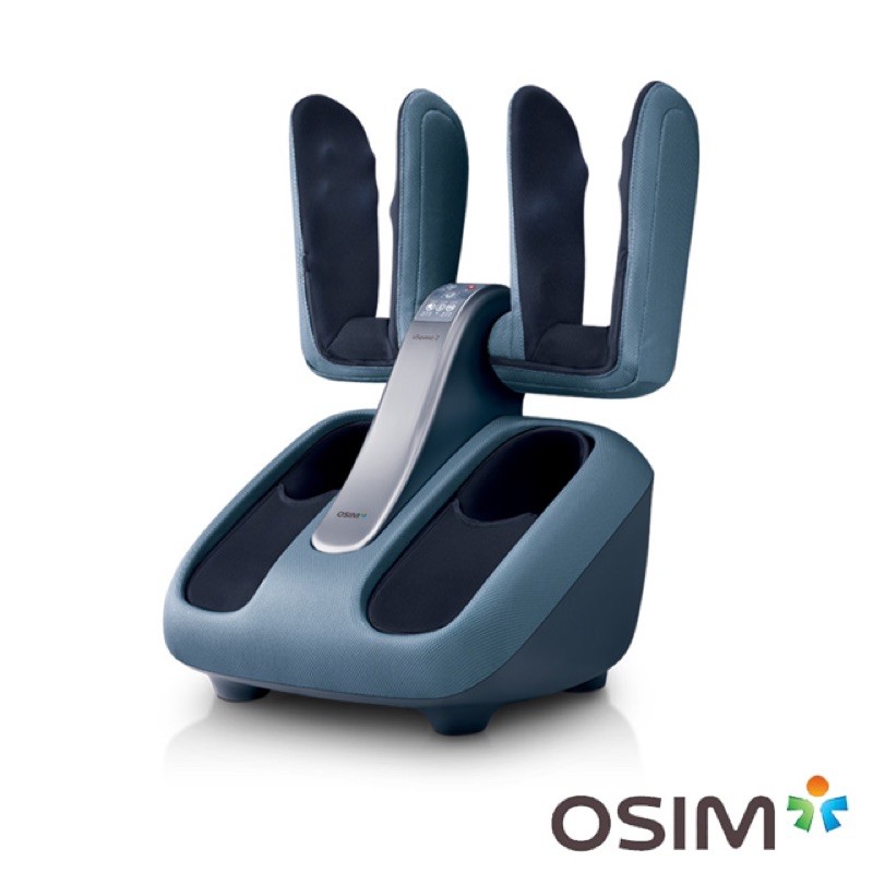 超級優惠價 全新  OSIM腿樂樂2代足部按摩機 藍色 保固內