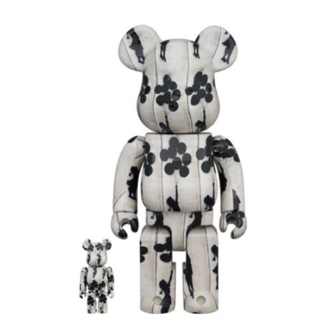 現貨 正版 Be@rbrick 庫柏力克熊 氣球女孩 400% + 100% Bearbrick 公仔 收藏品