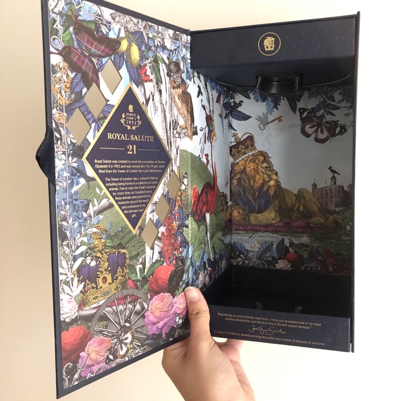 🌹皇家禮砲21年 空盒子🌹