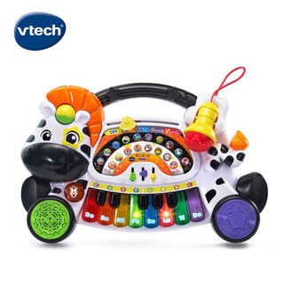 Vtech 多功能搖滾斑馬DJ鋼琴【安琪兒婦嬰百貨】