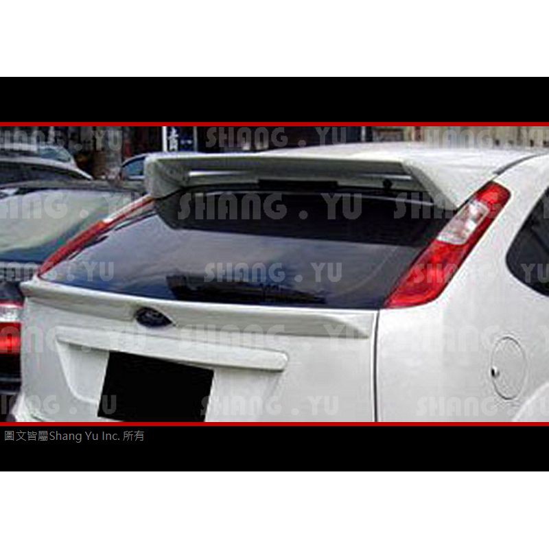 福特 FORD FOCUS MK2 雙層 尾翼 2005 2006 2007 2008