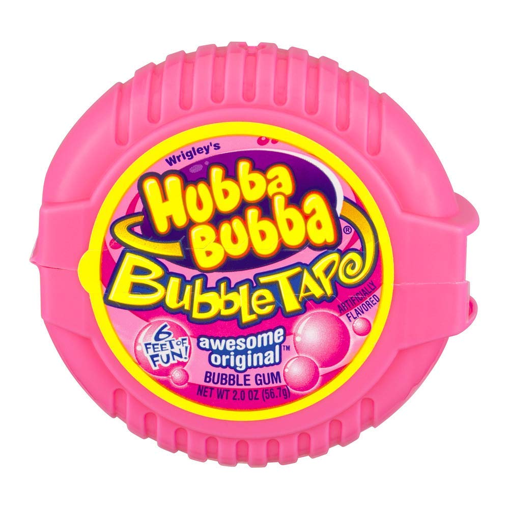 【Must Have 百貨】Hubba Bubba Bubble Tape泡泡糖膠帶口香糖 原味 56.7g/個