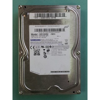SAMSUNG三星3.5吋 1TB(1000GB) SATA硬碟 HD103SI (Y) 不良 B410