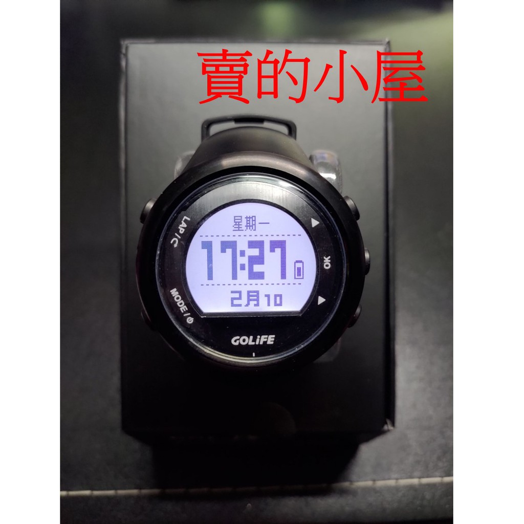 現貨二手　GOLiFE GoWatch 820i GPS 藍牙三鐵運動錶 髮絲黑