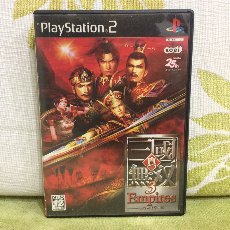 Ps2 日版真三國無雙3 帝王傳殺就對了三國無雙3 帝國真三國無雙3 蝦皮購物