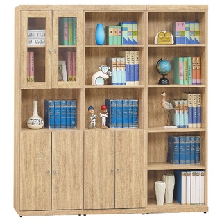 ☆德一傢俱☆安寶耐磨橡木2x6尺書櫃｜CX24
