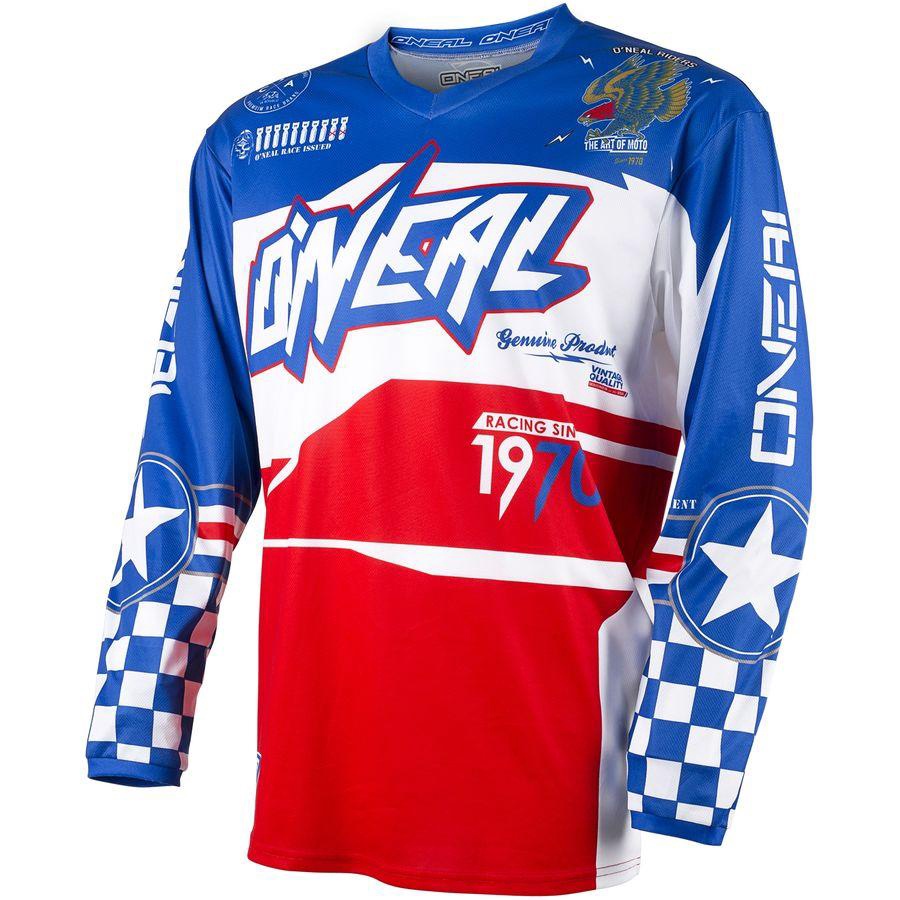 Oneal【cod】有貨 Dirt Bike Jersey 越野摩托車賽車襯衫 BMX MTB Downhill Rac