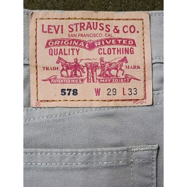 Levis，578型，喇叭褲