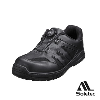 【Soletec超鐵安全鞋】CKF1351 低筒止滑寬楦旋鈕安全鞋 台灣製快旋鈕安全鞋 CNS20345合格安全鞋