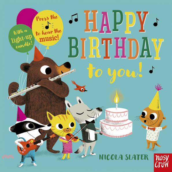 Happy Birthday To You! 硬頁音效書（外文書）