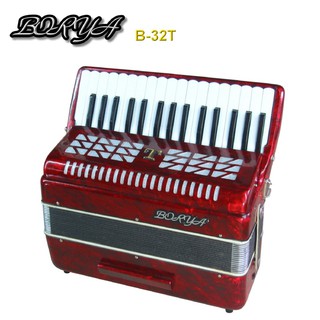 【小木馬樂器】BORYA B-32T 次中音手風琴 手風琴 32鍵