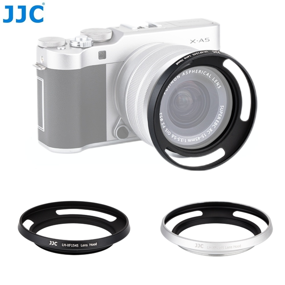 JJC LH-XF1545金屬遮光罩 富士 Fujinon XC15-45mm F3.5-5.6 OIS PZ 鏡頭專用