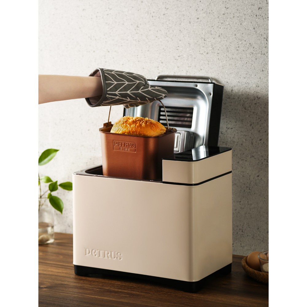 最新產品 🔥🔥多功能早餐機 烤麵包機 柏翠PE9600WT麵包機家用全自動小型多功能烤早餐吐司揉和面機發酵